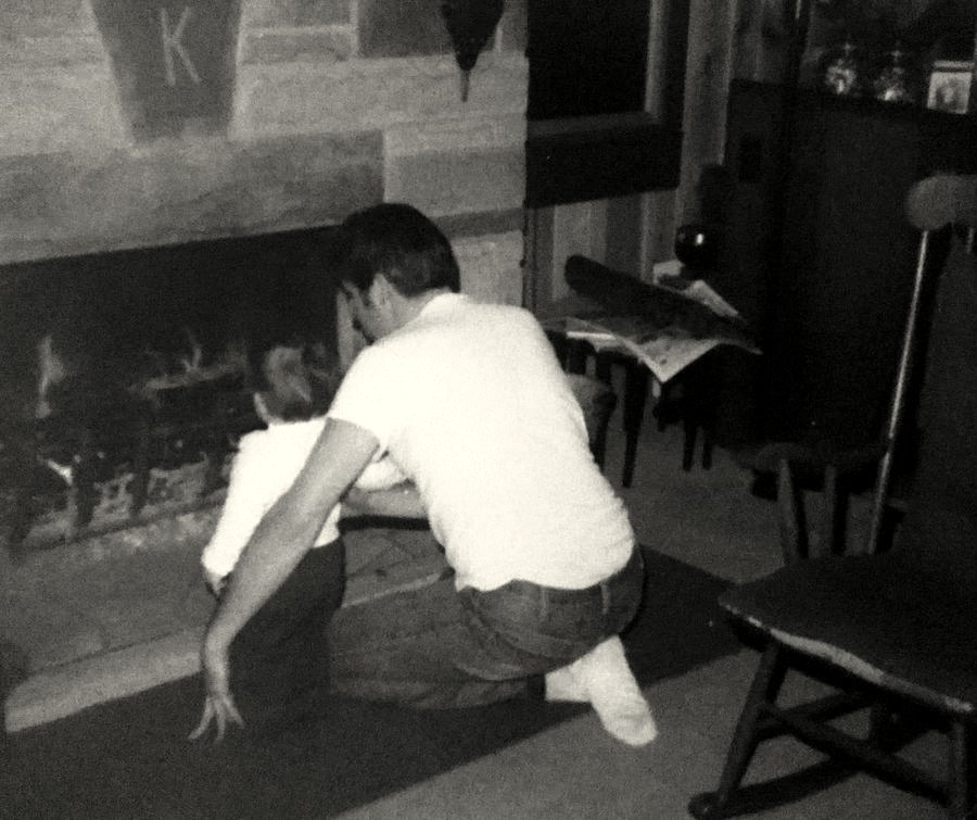 Heather and her dad, circa 1979